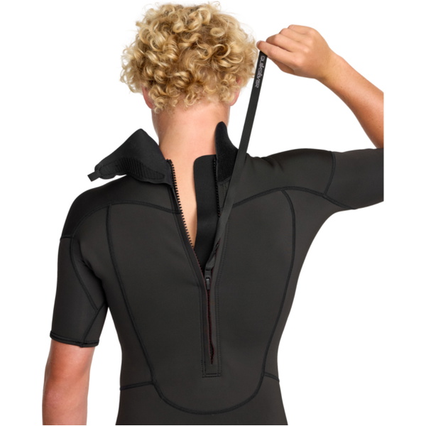 2026 Quiksilver Mens Prologue 2/2mm Back Zip Shorty Wetsuit 25AW253503 - Black